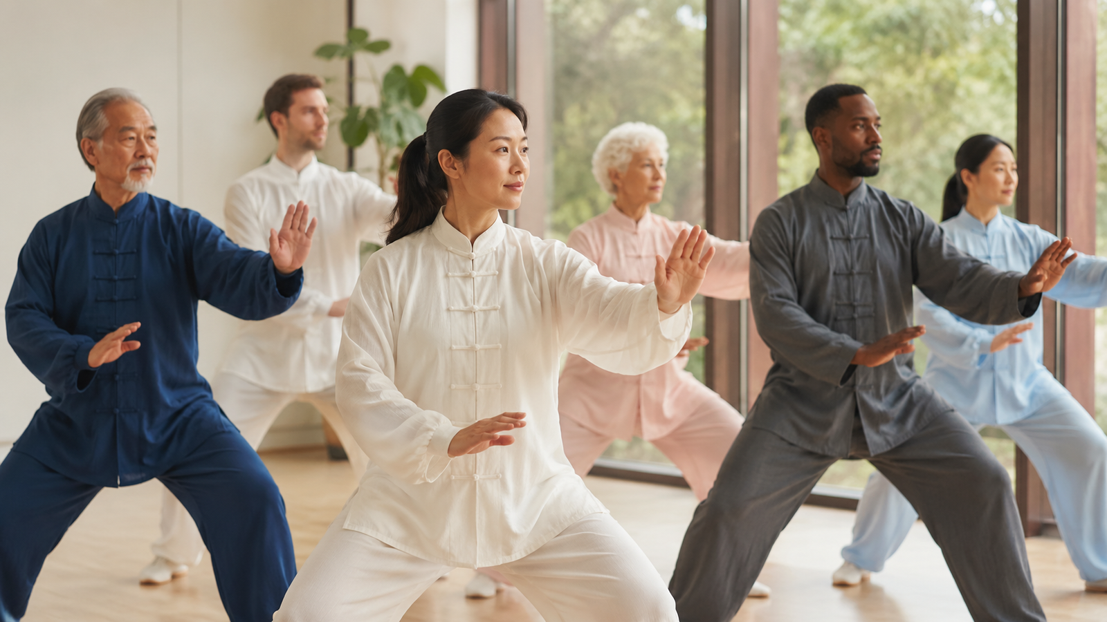 Tai Chi und Qigong Gruppe bei RZ Wien